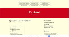 Desktop Screenshot of epistassi.com